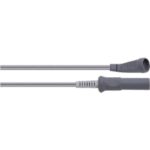 Silicone Bipolar Cables 10” (3.0m)