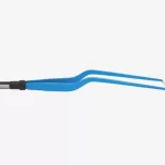Bayonet European Bipolar Forceps Angled Down