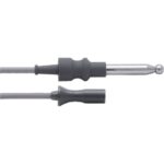 Silicone Monopolar Cables 10” (3.0m)